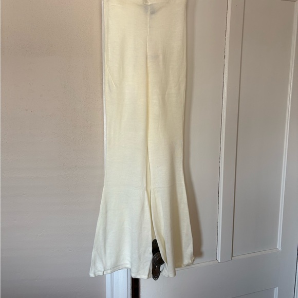 Hayden Cream Knit Pants, S, NWT - Picture 2 of 4